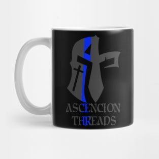 Ascension Threads Blue Line Mug